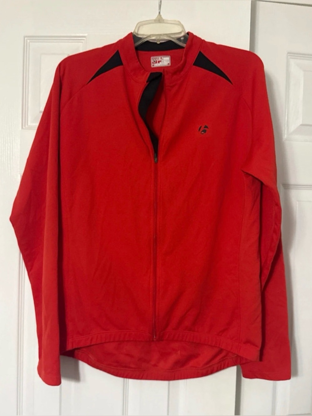 BBontrager Long-Sleeve Cycling Jersey/Jacket in orange-red Size US XL